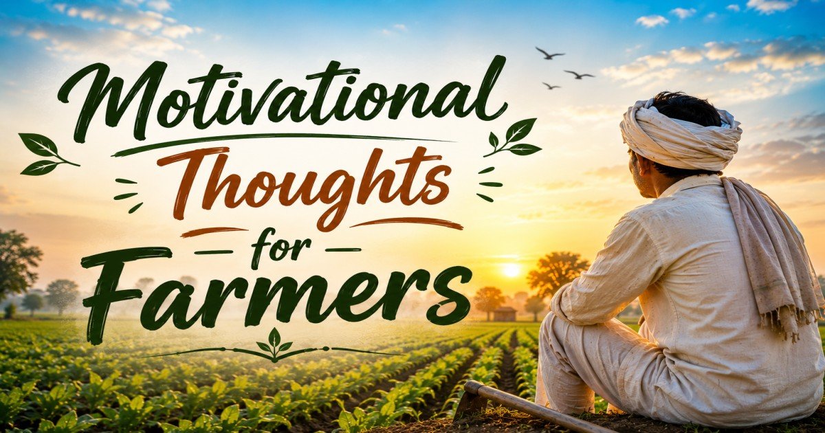 Motivational Thoughts for Farmers